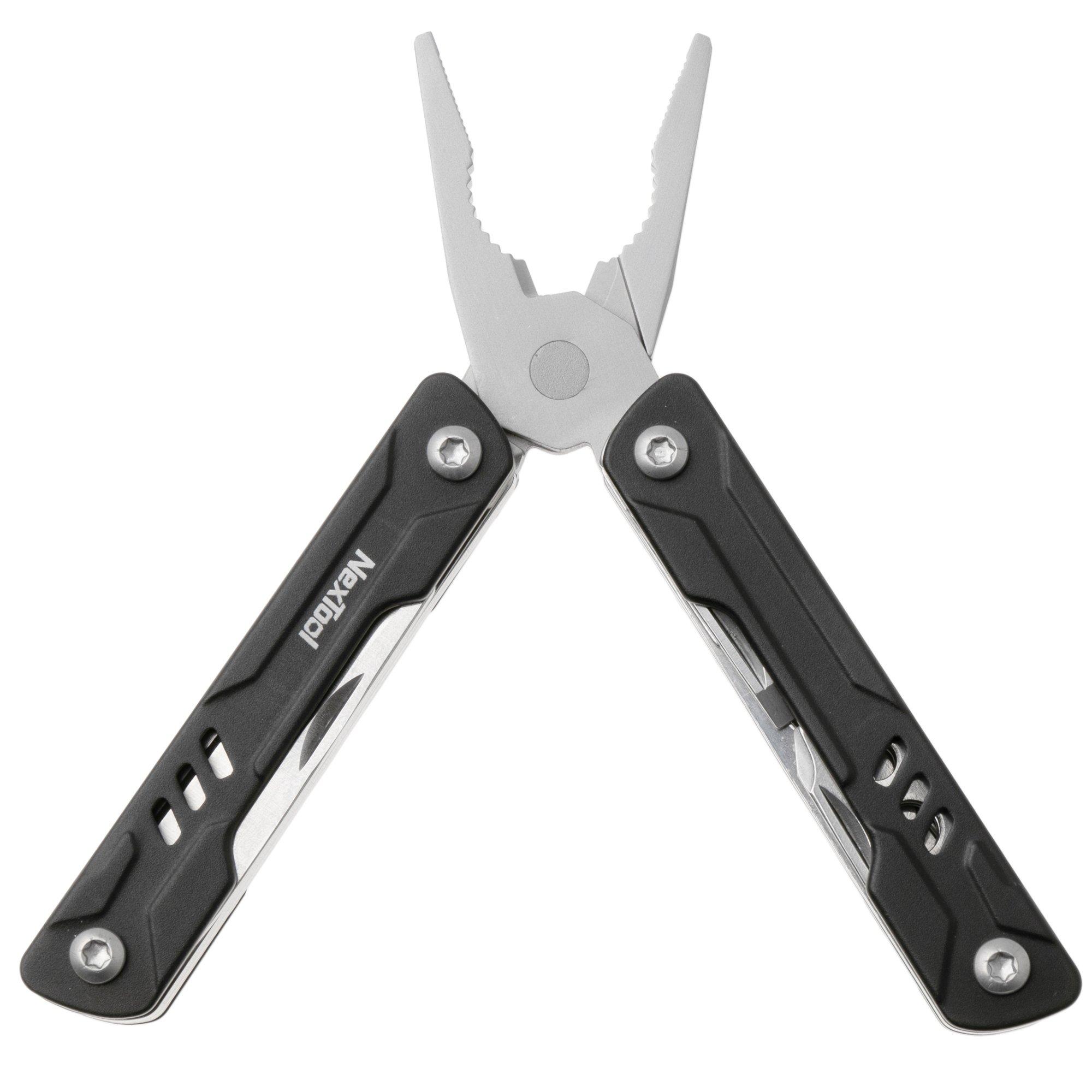 NexTool Mini Sailor S11 NE20156C Black Aluminum, sleutelhanger multitool
