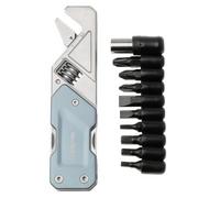Afbeelding voor NexTool Light Wrench W1 NE20270 Gray Blue Aluminum, multifunctionele moersleutel met bit-kit