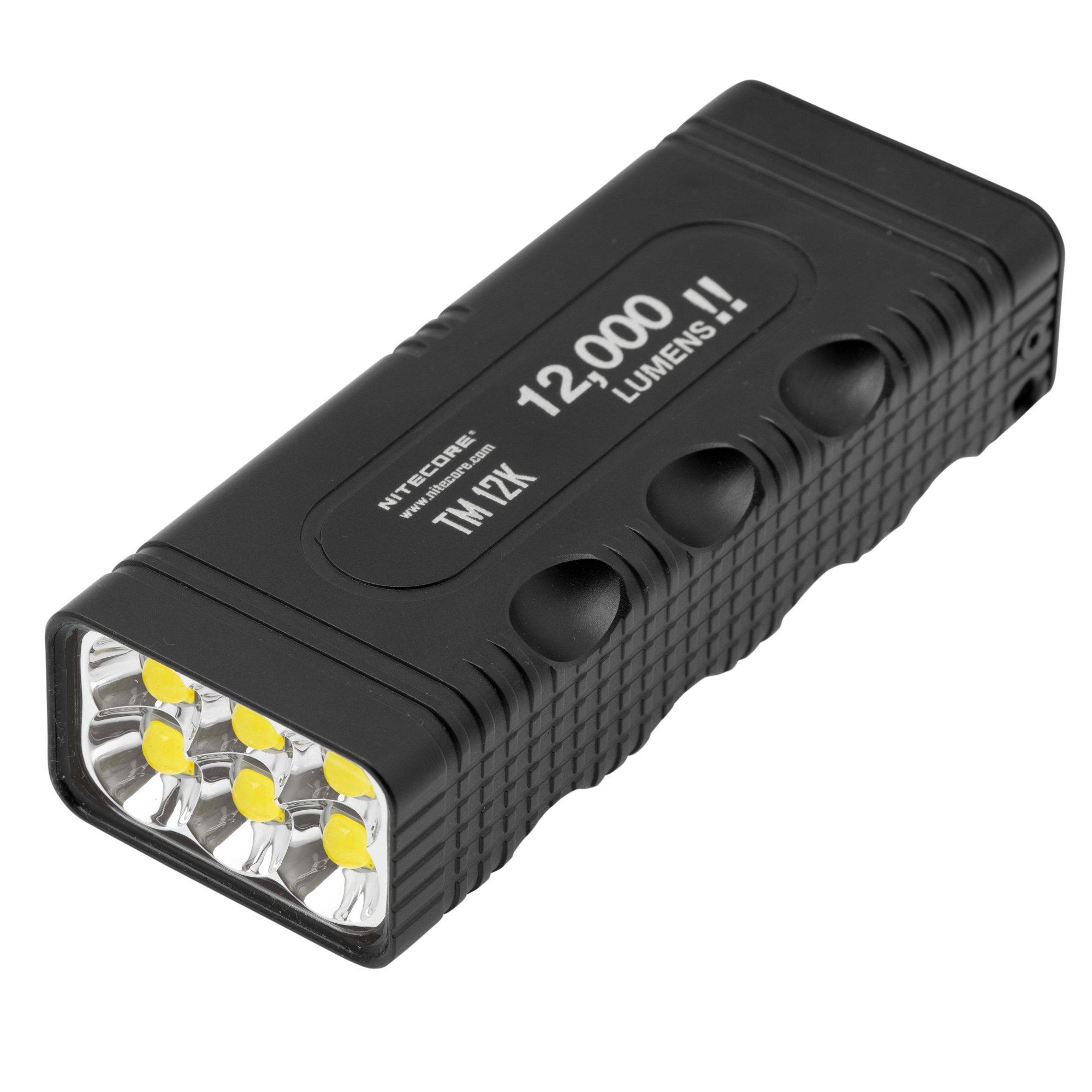 Nitecore Tiny Monster TM12K torcia ricaricabile, 12.000 lumens