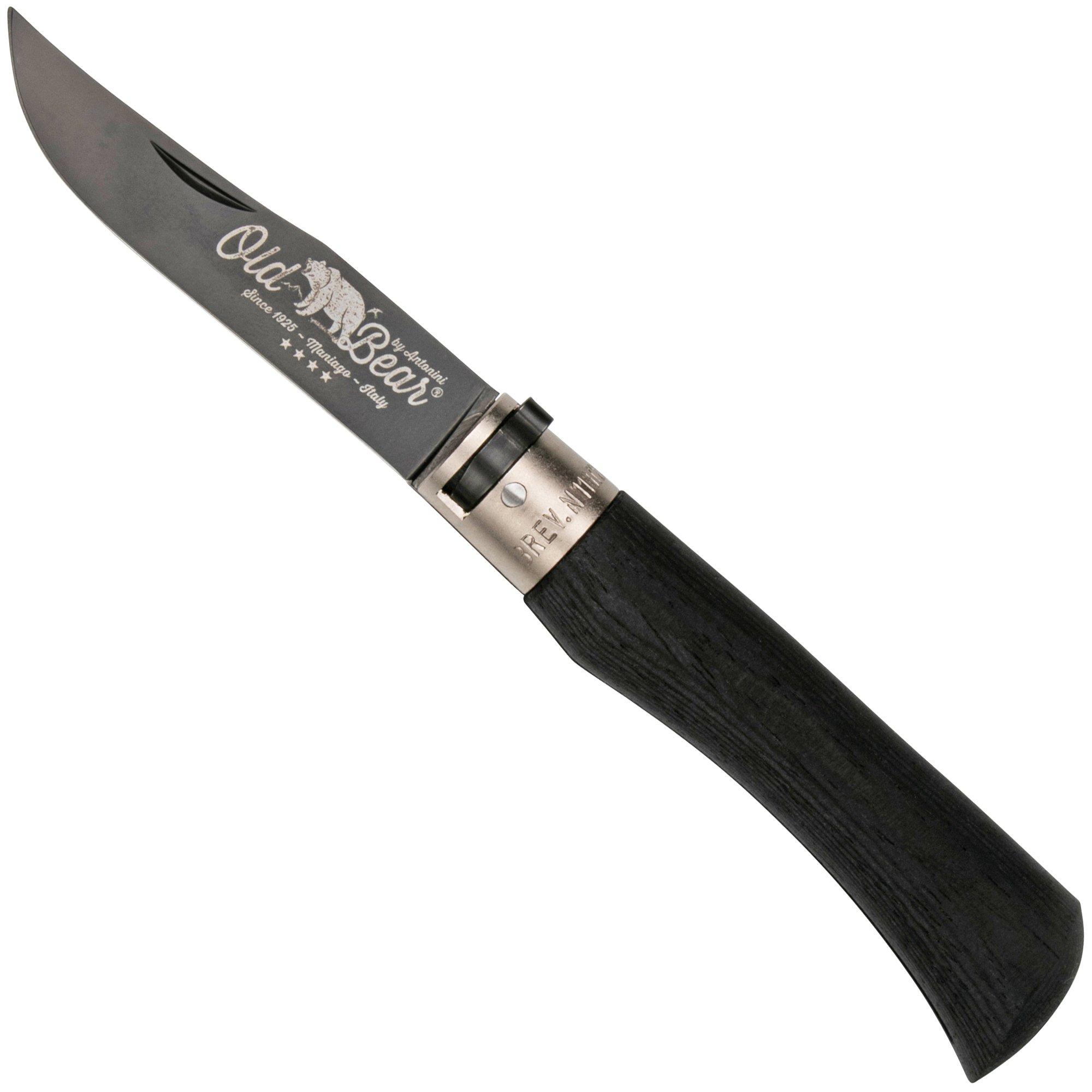 Old Bear Classical Total Black L 9303-21-MNK Taschenmesser
