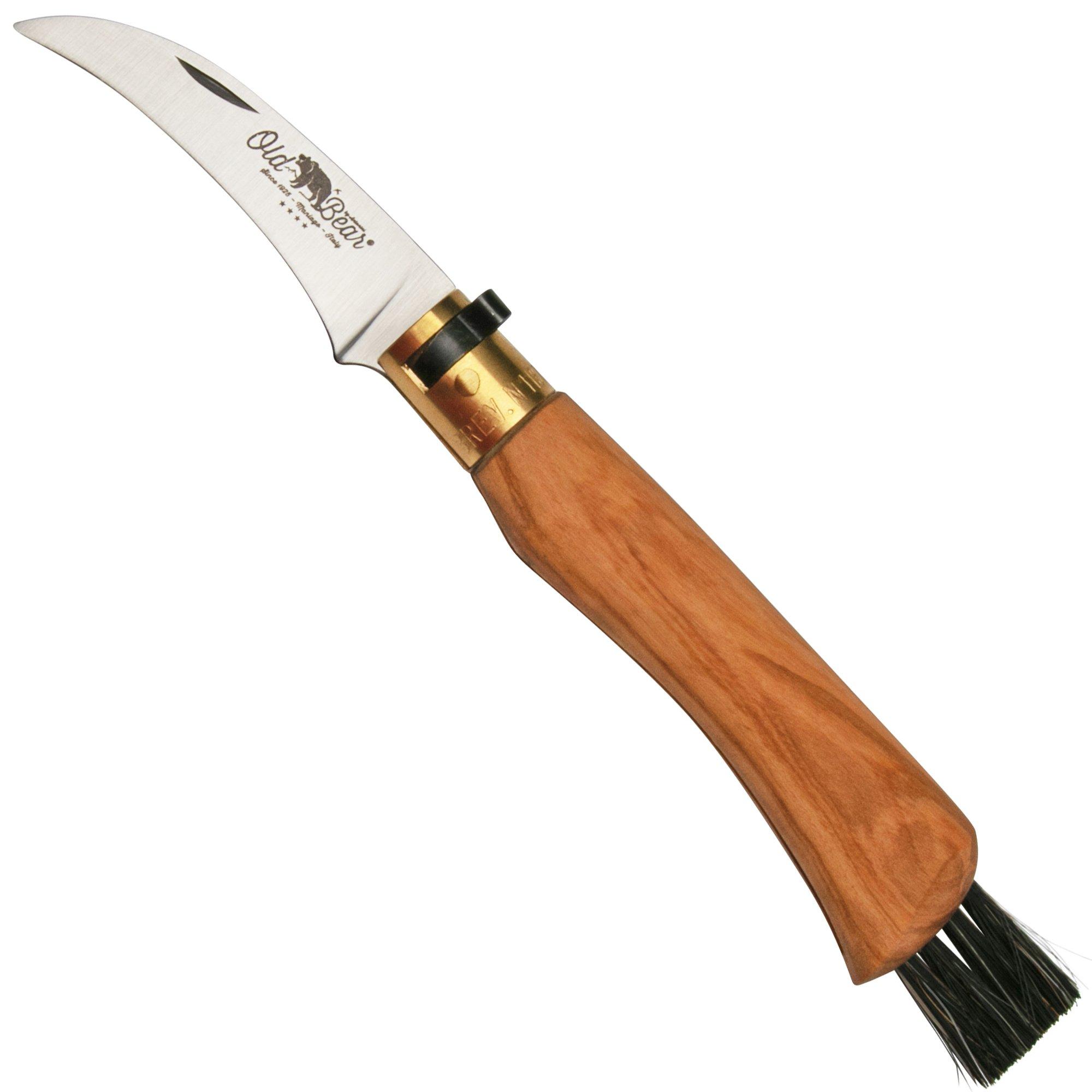 Old Bear Mushroom Olive M, 9387-19-LU mushroom knife