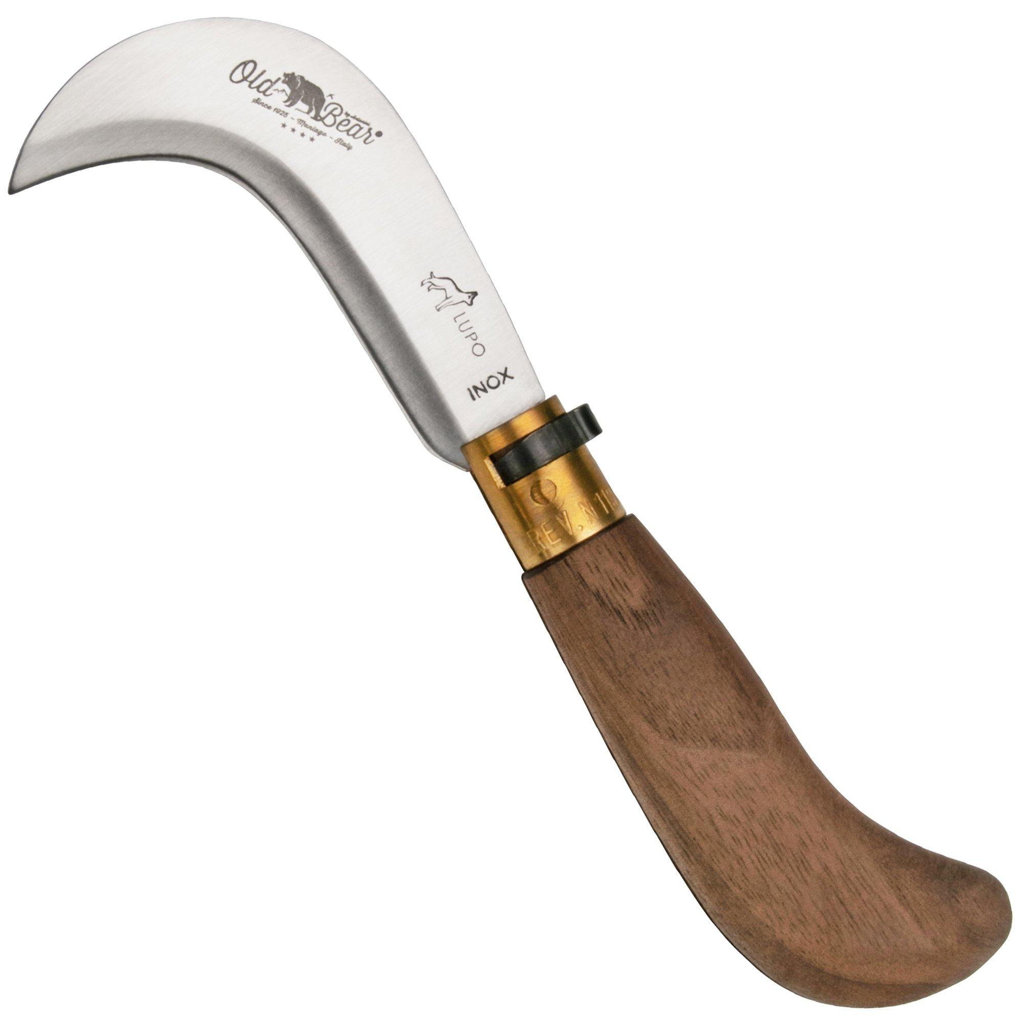 Nóż ogrodniczy Old Bear Pruning Walnut S, 9747-17-LN