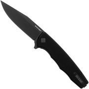 Ocaso Strategy 29BGB Black Blade, Black G10, pocket knife
