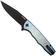 Afbeelding voor Ocaso Strategy 29TAB Anodized S35VN, Black PVD Titanium, zakmes, Mike Wallace design