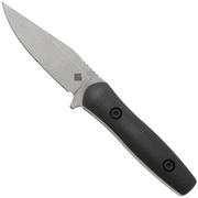 Afbeelding voor Ocaso Sevra 70TBL Stonewashed CPM Magnacut, Black G10, vaststaand mes, Toor Knives Design 