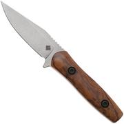 Afbeelding voor Ocaso Sevra 70TBR Stonewashed CPM Magnacut, Ironwood, vaststaand mes, Toor Knives Design