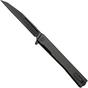 Image for Ocaso Solstice 8WTB, S35VN Wharncliffe Black Titanium, pocket knife
