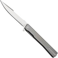 Image for Ocaso Solstice 9HTS, S35VN Harpoon Satin Titanium, pocket knife