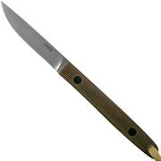 Ohta OFB SS 65 Green Canvas Micarta cuchillo fijo