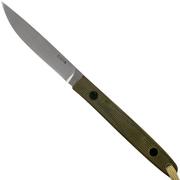  Ohta OFB SS 75 Green Canvas Micarta couteau fixe