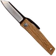 Ohta FK5 Higonokami-coltello da tasca, legno di nara