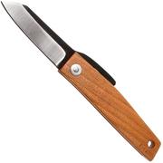 Ohta FK5 Higonokami-coltello da tasca, legno di ciliegio