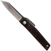 Ohta FK7 Higonokami-coltello da tasca, legno d'ebano
