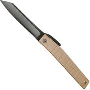 Ohta FK9 Higonokami-coltello da tasca, legno d'acero