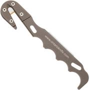 Afbeelding voor Ontario Model 1 Strap Cutter 1421CB Coyote Brown, snijhaak