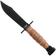 Afbeelding voor Ontario Air force One Survival Knife 1499 Black 1095, Sawback, Leather, Survivalmes