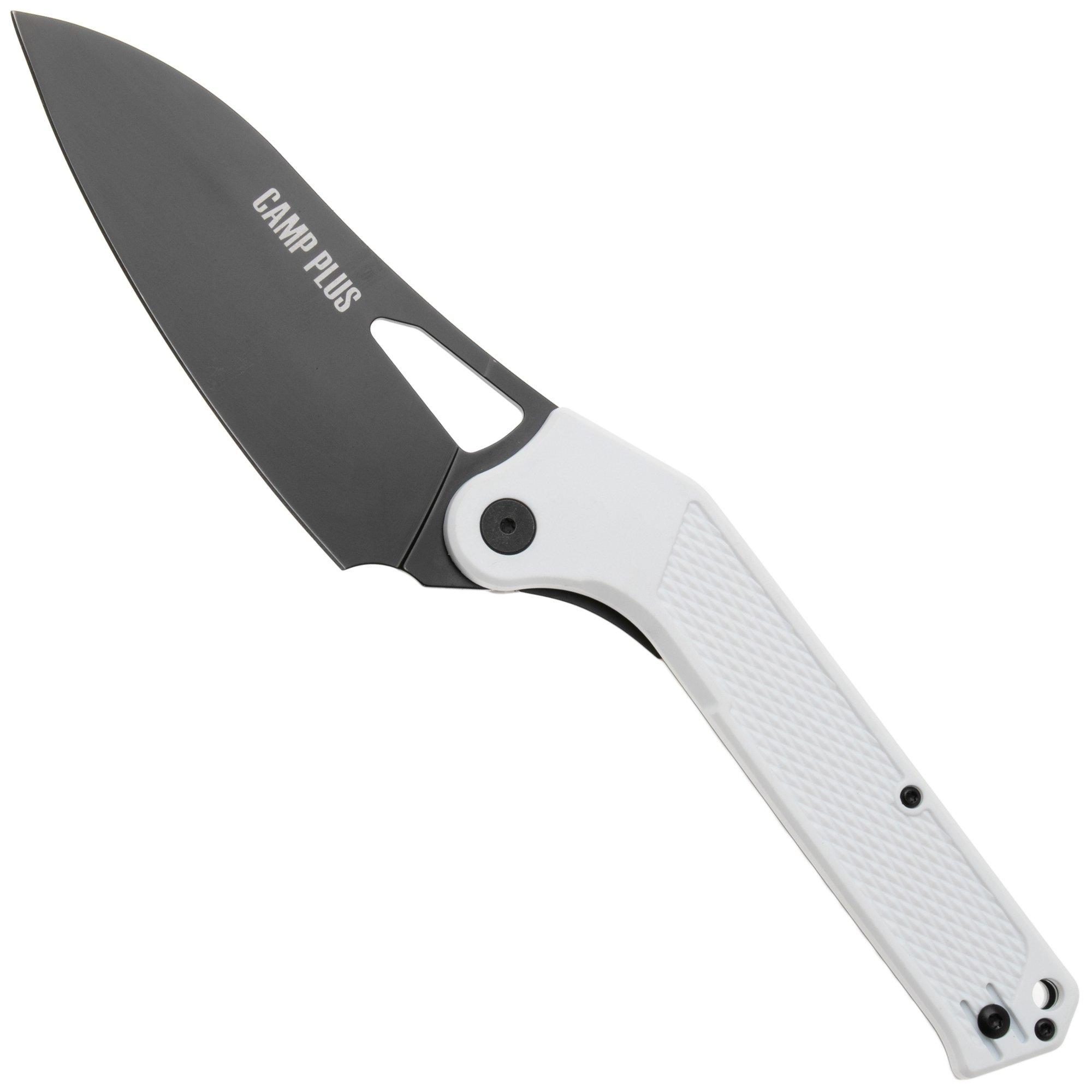 Nóż składany Ontario Camp Plus Camp Cleaver 4320WH White, Linerlock