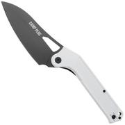 Afbeelding voor Ontario Camp Plus Camp Cleaver 4320WH White, Linerlock, zakmes