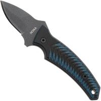 Afbeelding voor Ontario Nona 8743 Black 420, Black and Blue Micarta, vaststaand mes