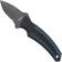 Afbeelding voor Ontario Nona 8743 Black 420, Black and Blue Micarta, vaststaand mes