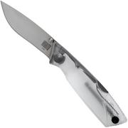 Ontario Wraith Folder 8798CL Ice Series Clear pocket knife