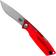 Image for Ontario Wraith Folder 8798RED Ice Series Fire pocket knife