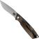 Image for Ontario Wraith Folder 8798SMK Ice Series Smoke pocket knife