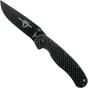 Obraz dla Nóż Ontario RAT-2 D2 carbon fibre, plain edge black, 8834