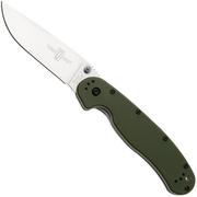 Afbeelding voor Ontario RAT-1 8848FG Satin AUS8, Foliage Green, zakmes