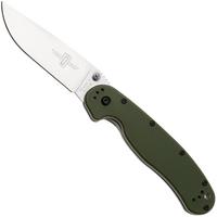 Afbeelding voor Ontario RAT-1 8848FG Satin AUS8, Foliage Green, zakmes