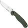 Afbeelding voor Ontario RAT-1 8849OD Satin Serrated AUS8, OD Green, zakmes