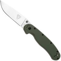 Afbeelding voor Ontario RAT-1 8867OD Satin D2, OD Green, zakmes