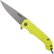 Ontario Knives Navigator 8900YLW geel, sleutelhangerzakmes