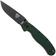 Afbeelding voor Ontario RAT-1 8991 Black S35VN, Forest Green G10, zakmes