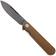 Afbeelding voor Ontario Ischua Creek 9001 Blackwashed D2 , Brown G10, zakmes
