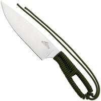 Afbeelding voor Ontario Hunt Plus Camp Knife 9717OD Satin 420HC, OD Green Paracord, outdoor koksmes