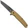 Image for Ontario Ti 22 Equinox 9805 Gold Titanium pocket knife