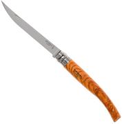 Opinel pocket knife No. 12 Slim Line, stainless steel, olive wood