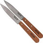 Opinel Paring knives, set of 2 N°102, carbon steel