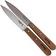 Image for Opinel Paring knives, set of 2 N°122 natural, stainless