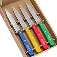 Image for Set of 4 Opinel paring knives N°112 Classiques