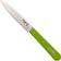 Image for Opinel pointy paring knife N°112, green