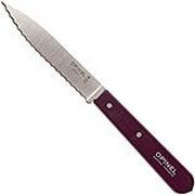 Opinel serrated peeling knife N°113, purple