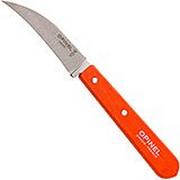 Couteau à éplucher courbé Opinel N°114, orange, 001926