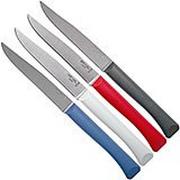 Opinel Bon Appetit+ table knives set of 4, primo, micro-serrated blade