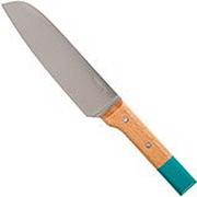 Opinel Parallèle POP N°119 santoku 17 cm, turquoise