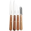 Afbeelding voor Opinel 002163 Les Essentiels olijfhout schilmessenset
