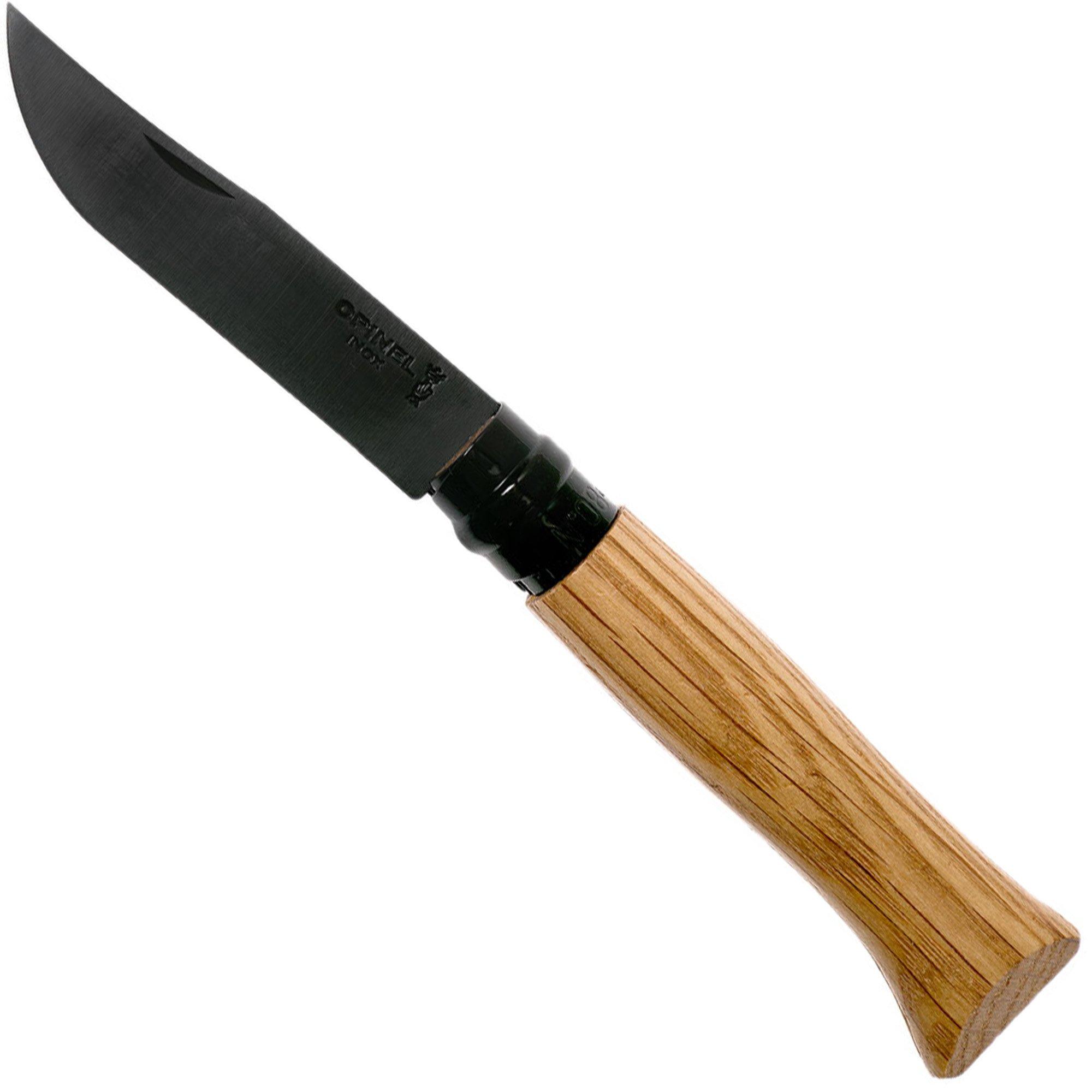 Opinel Nr:12 Camp/bread knife - Black & Blue Shop