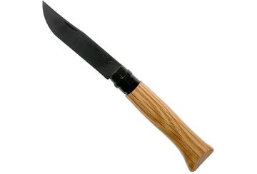 Opinel No. 08 Black Oak 2172, Taschenmesser aus schwarzer Eiche