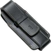 Opinel Chic Black, leather belt sheath